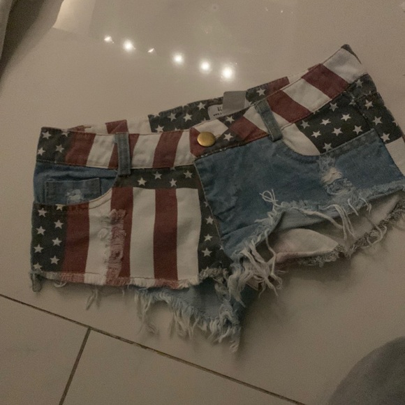 USA Denim Shorts (EUC) - Picture 1 of 3